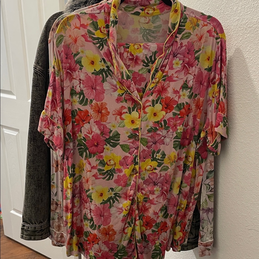 Posh Peanut XL short sleeve luxe pajama set